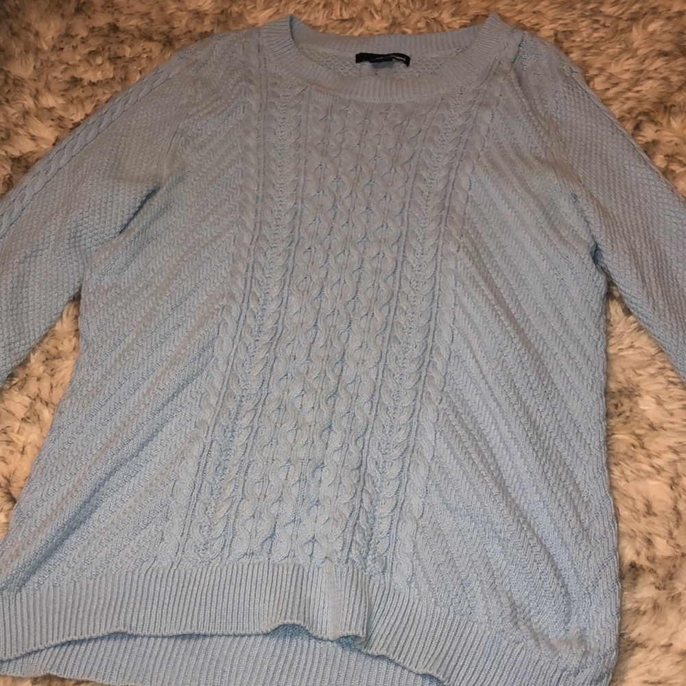 Light blue sweater